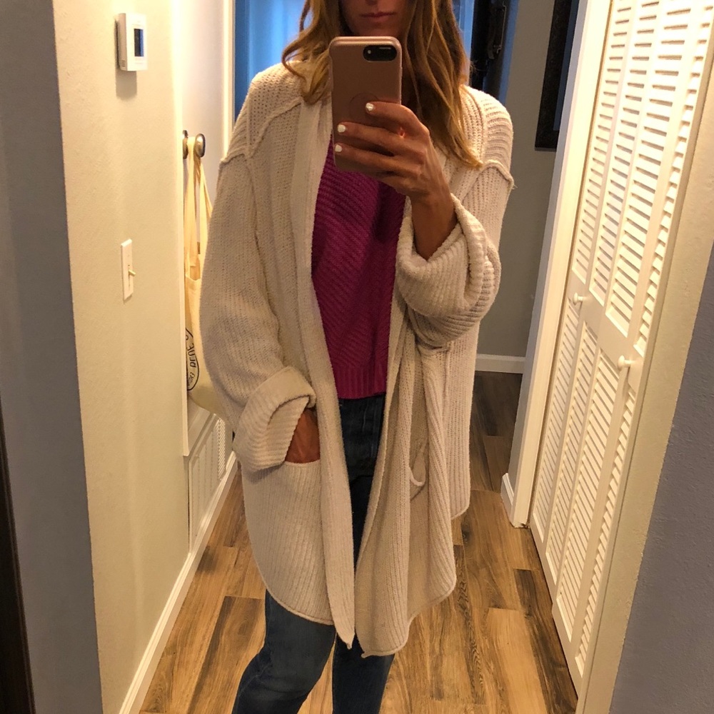 Gently worn. Free people cardigan